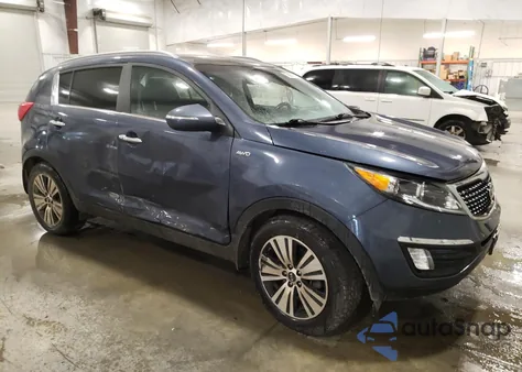2015 Kia Sportage Ex from USA, damaged, VIN KNDPCCAC1F7691958